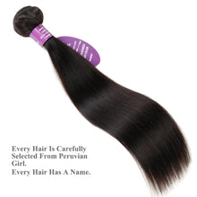 Load image into Gallery viewer, Peruvian Straight Remy  Hair Bundles