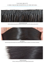 Load image into Gallery viewer, heavenly love hair Straight Virgin hair Lace Closure free part 4x4 150% density