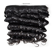 Load image into Gallery viewer, Heavenly love hair Brazilian Loose wave Virgin Remy  3 bundles