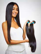 Load image into Gallery viewer, heavenly love hair Straight Virgin human hair 12"-28"  4 bundles deals