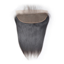 Load image into Gallery viewer, heavenly love hair Virgin human hair brazilian 3pcs straight hair weave bundles with frontal 12"-20"