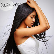 Load image into Gallery viewer, heavenly love hair Virgin human hair brazilian 3pcs straight hair weave bundles with frontal 12"-20"